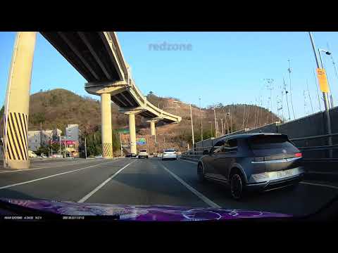 <strong>아이나비</strong> QXD5000 전면화질 테스트 (Feat 아이오닉5)