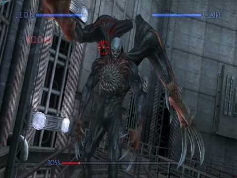 Resident Evil: Darkside Chronicles William Birkin Boss fight #2