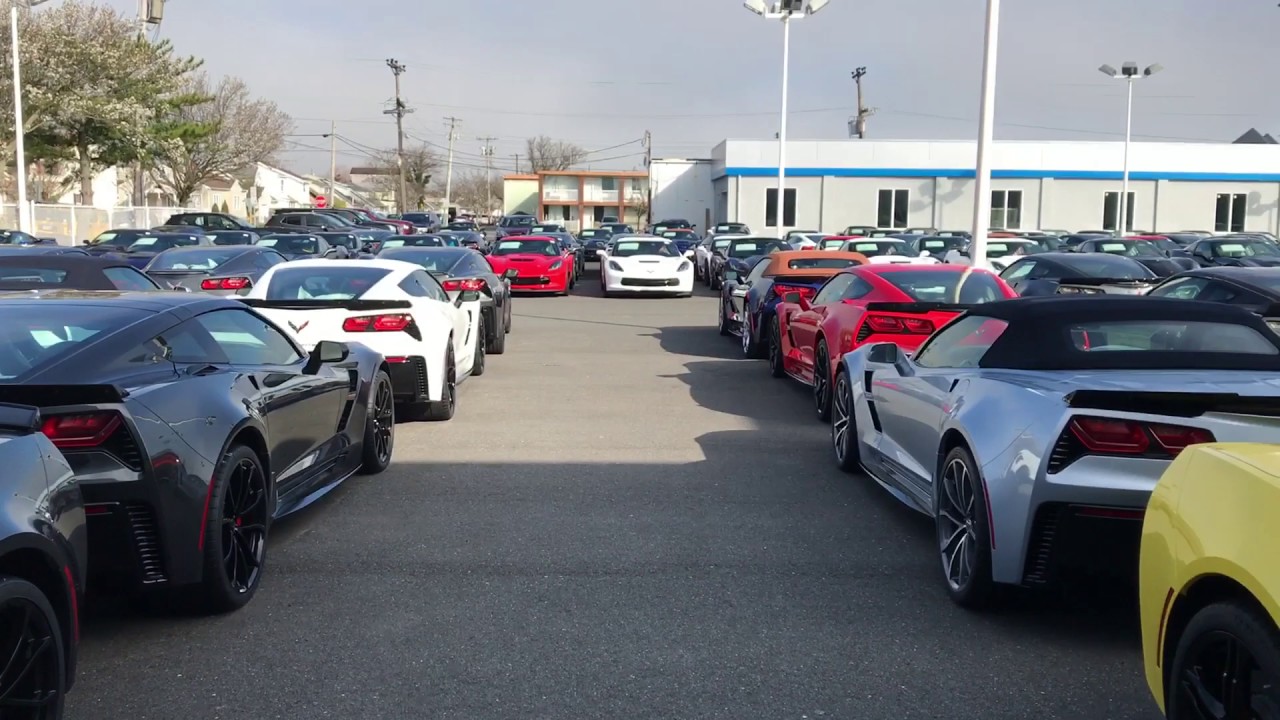 C7 Corvettes at Worlds Largest Corvette Dealership YouTube