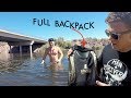I Found a Full Backpack & iPhone X Submerged Underwater Beneath Bridge