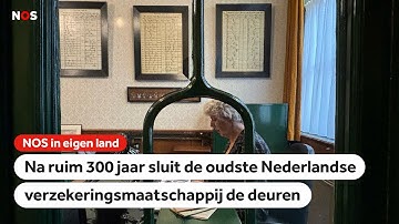 Doek valt voor oudste verzekeraar van het land