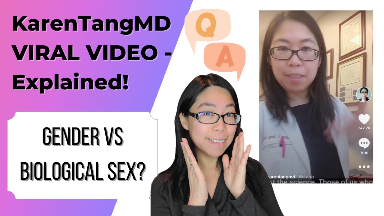 Dr Tang Explains Biological Sex Vs Gender Are There Two Genders 