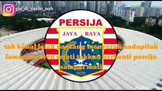 Lirik lagu persija 'I LOVE YOU'