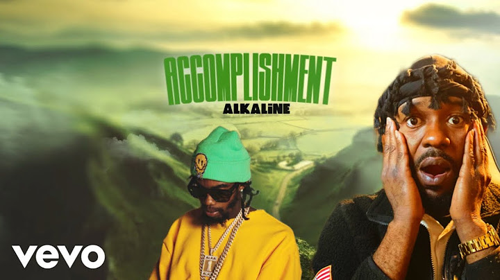 Alkaline - Accomplishment (Official Visualizer) 𝐑𝐄𝐀𝐂𝐓𝐈𝐎𝐍