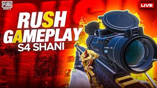 S4 SHANI IS LIVE🥰SHANi VS SQUAD 1VS4 PUBG MOBILE 75 kill