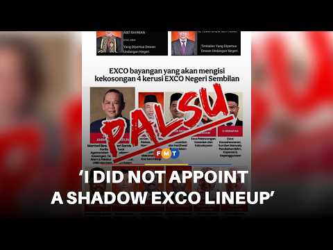 Aminuddin rubbishes shadow exco appointments claim