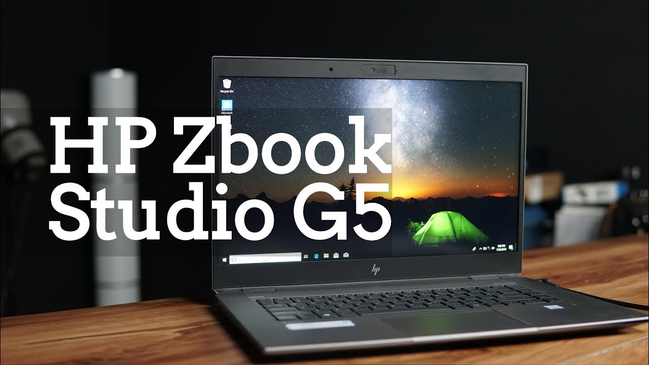 HP Zbook Studio G5 - The perfect mobile workstation with productivity and  security! - YouTube