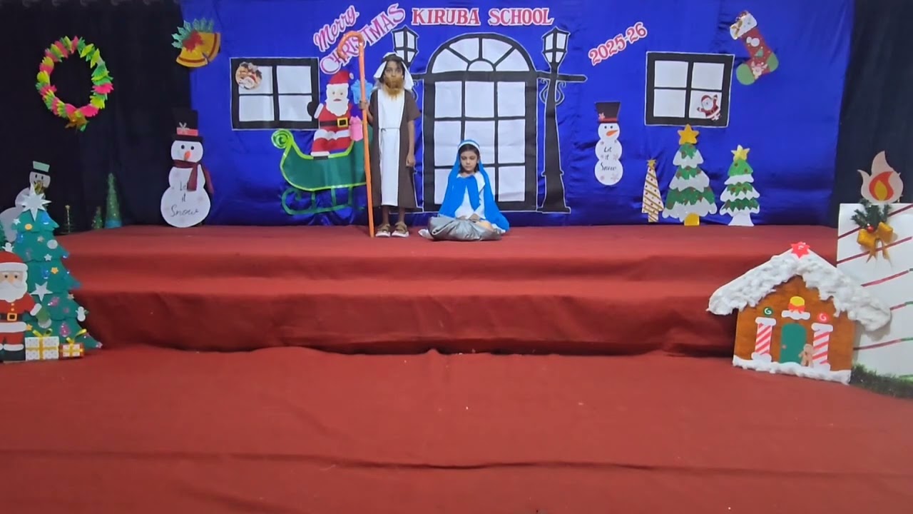 KIRUBA SCHOOL, ALANDUR - Nativity - Christmas 2025