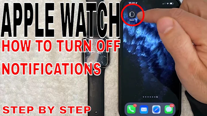 ✅  How To Turn Off Notifications On Apple Watch 🔴