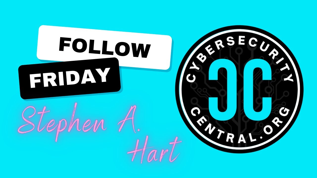 Follow Friday | Stephen A. Hart 