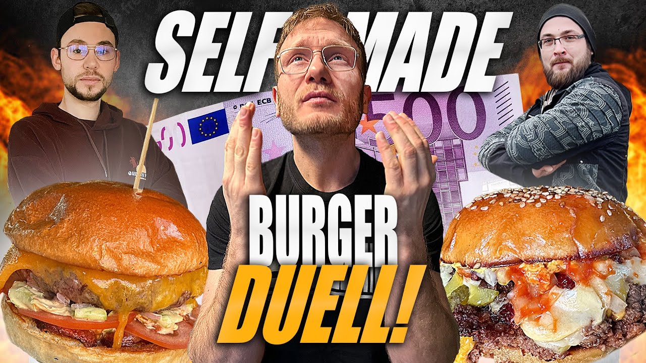 500€ WER mir den BESSEREN SELFMADE-BURGER macht (ABONNENTEN-BATTLE)