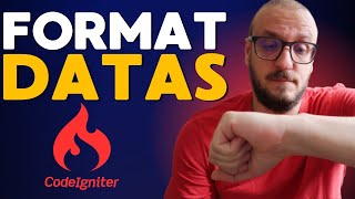 Famous Datas no CodeIgniter 4 | Como formatar as datas no template Profile