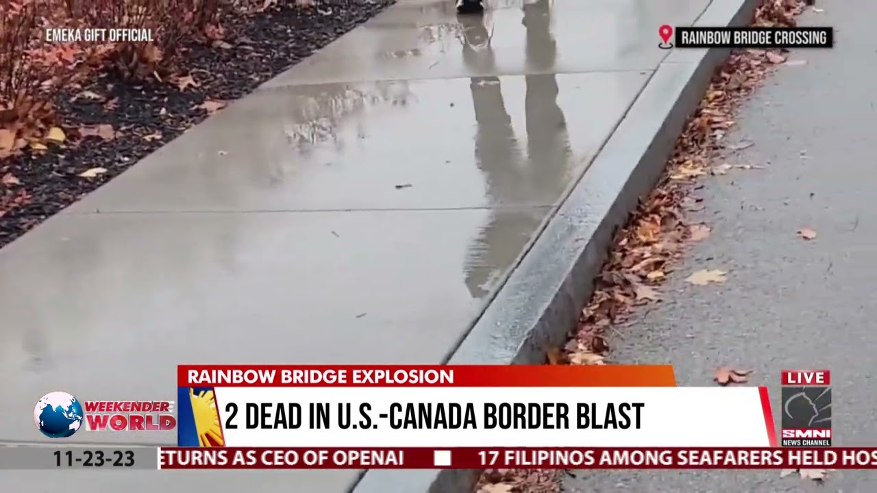 2 dead in US-Canada border blast