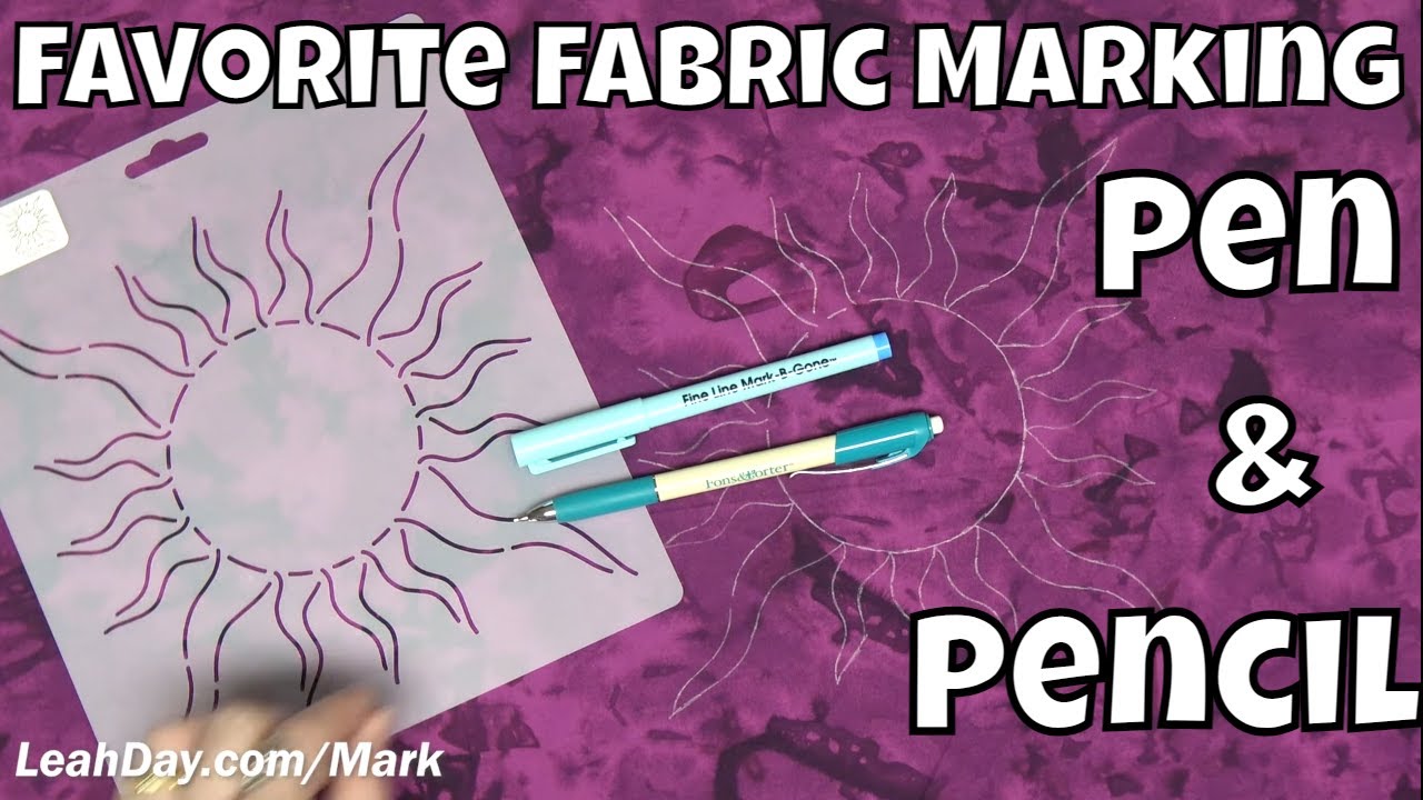 The 4 Best Fabric Pens For Embroidery - Crewel Ghoul