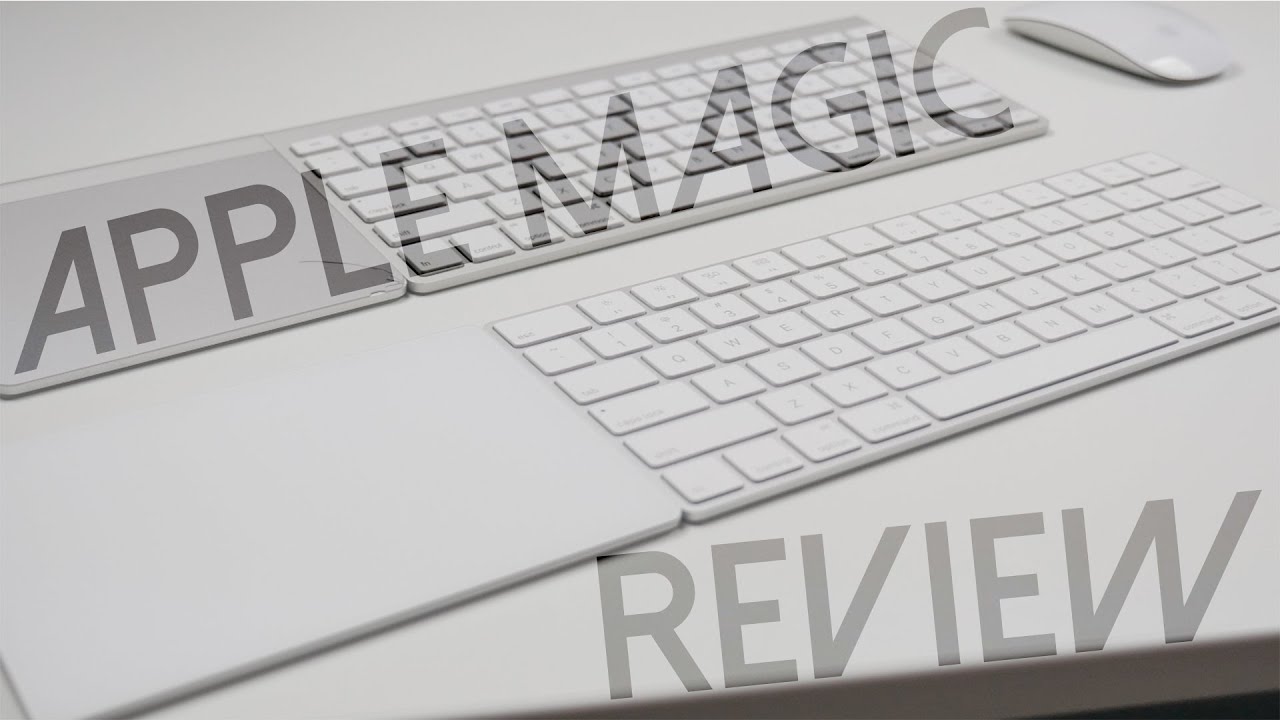 Apple Magic Trackpad 2, Magic Mouse 2, and Magic Keyboard Review