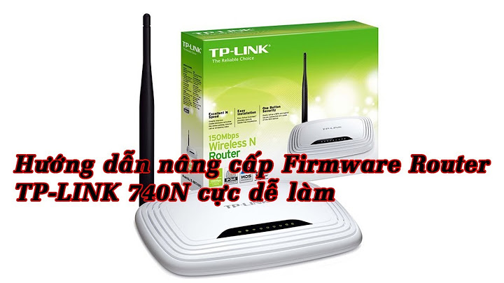 Hướng dẫn cập nhật firmware modem tp-link
