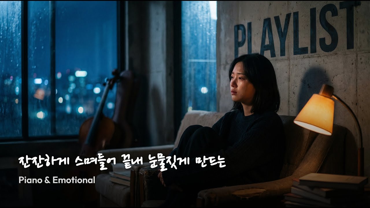 playlist 🎹 잔잔하게 스며들어 끝내 눈물짓게 만드는 | Piano & Emotional
