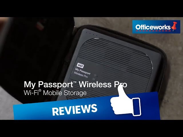 Western Digital My Passport Wireless Pro Hard Drive