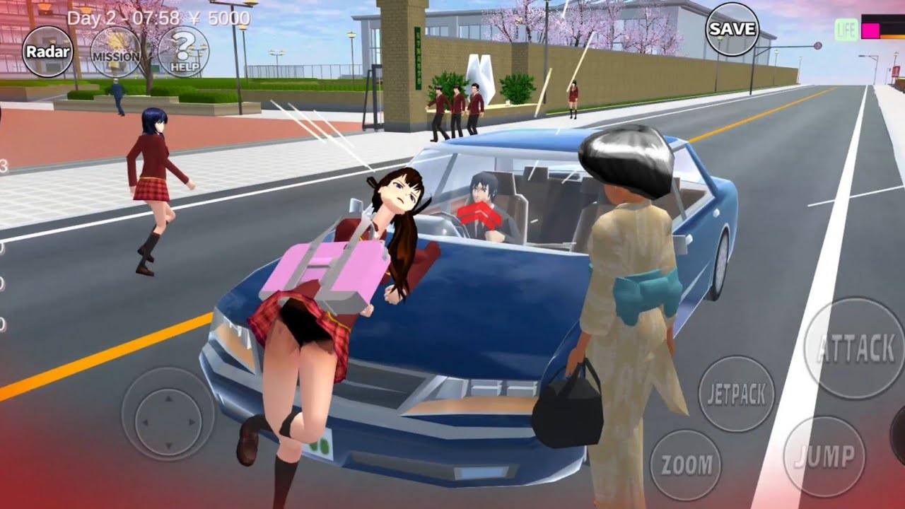 Sakura yang malang | Sakura school simulator 