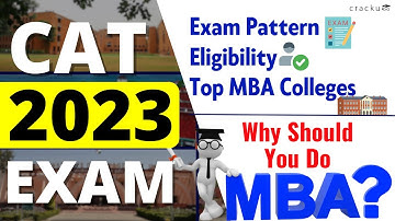 Every Thing About CAT 2023: Notification, Dates, Eligibility, Pattern | Why Should You Pursue MBA?
