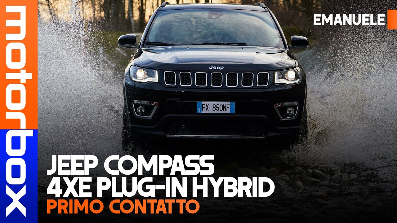 Jeep Compass 4xe Al volante dell'unica Compass a trazione integrale della gamma 2020 YouTube