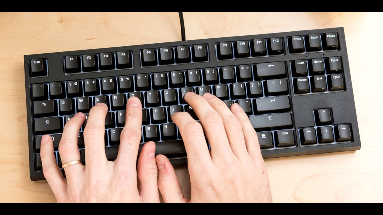 KeyBoard Typing Sound Effect KeyBoard Clicking Sound Effect YouTube