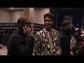 JON BATISTE Backstage at the 2022 GRAMMYs