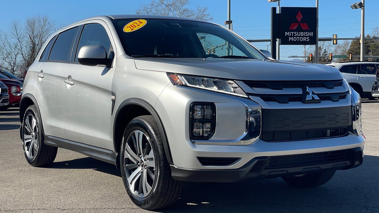 Silver Outlander 2024 MITSUBISHI OUTLANDER SPORT ES (Silver) - YouTube