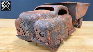 Rescued From A Fire! Antique Toy Restoration