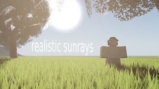 Roblox Studio: Sunrays & Realistic Lighting for your game screenshot 5