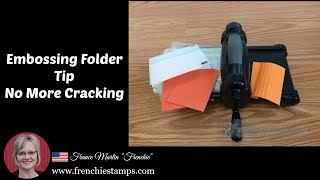 Stampin'Up! Embossing Folder Tip