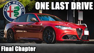 ONE LAST DRIVE - Alfa Romeo Giulia Quadrifoglio VLOG