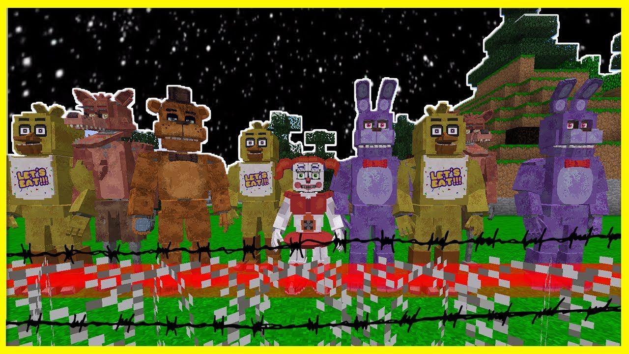 challenge base war commander APOCALYPSE OF FNAF ATTACK OUR SECURE BASE! (Apocalypse Base Challenge)
