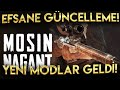 PUBG MOBİLE EFSANE GÜNCELLEME! MOSIN NAGANT - YENİ MODLAR GELDİ!