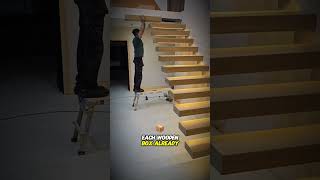 The Floating Staircase of Your Dreams: Easy to Build with Stunning Lighting!