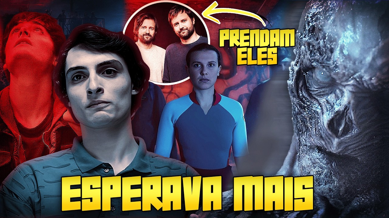 JÁ ACEITEI que o FINAL de STRANGER THINGS NÃO É PRA MIM