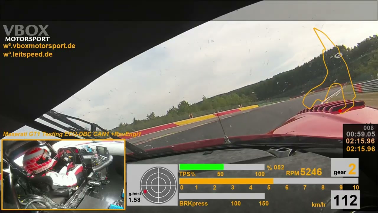 Alex Mueller - Maserati MC12 GT1 - Spa Roll Out at Curbstone Test - Vita4One Racing Team