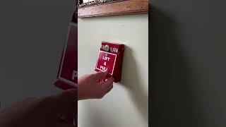 How to Pull a Fire Alarm