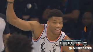 Team LeBron vs Team Giannis Full Game highlights! 2019