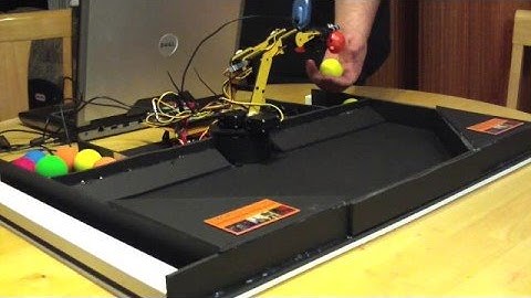 Computer Vision Controlled Robot ARM