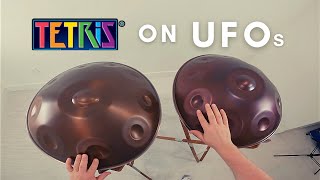 Tetris Theme on UFOs (Hand Pans)