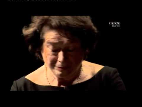 Elisabeth Leonskaja in Sonata  K 332 Adagio by W,Amadeus Mozart