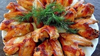 КУРИНЫЕ КРЫЛЫШКИ В МЕДОВО- СОЕВОМ СОУСЕ КУРИНЫЕ КРЫЛЫШКИ В МЕДОВО- СОЕВОМ СОУСЕ