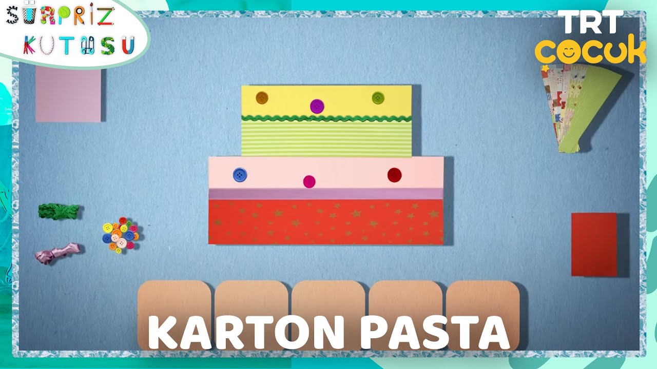 SÜRPRİZ KUTUSU / KARTON PASTA YouTube