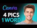 How To Make 4 Pics 1 Word In Canva (2026) - Full Guide - Create 4 Pics 1 Word Puzzle Design