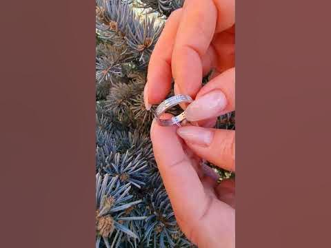 серебряное кольцо с болтами - YouTube