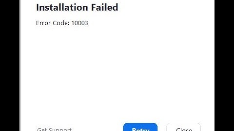 Ошибка 10003 в программе Zoom на Win7. 1 из решений