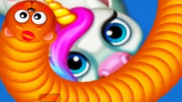 Bigsnake TV | game rắn săn mồi #0012 worms zone.io