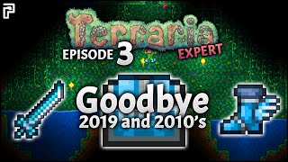 THANK YOU! EXPLORING Our Terraria World! | Terraria EXPERT Mode Let's Play | Episode 3
