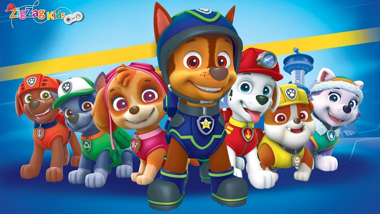 Paw Patrol On A Roll | Full Movie Game | Fun For Kids And Toddlers | ZigZag